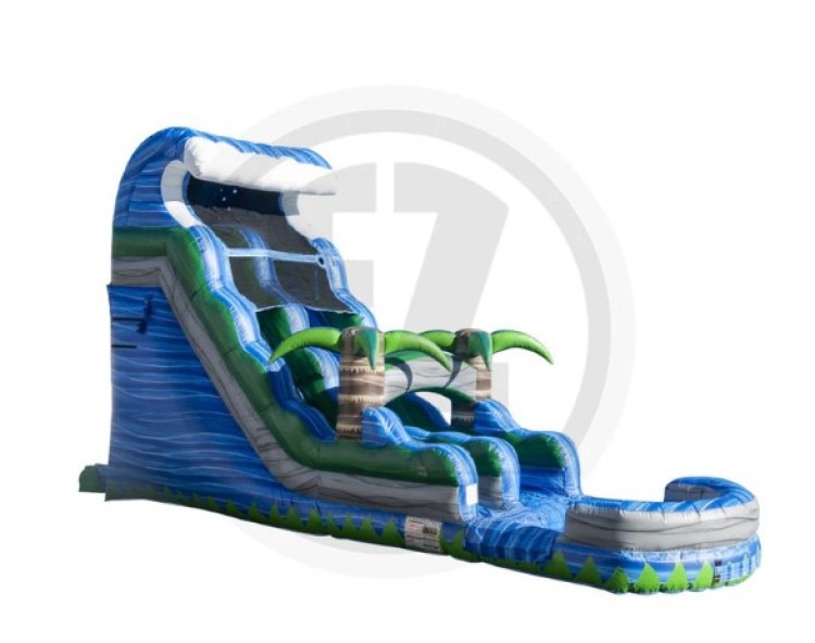 18 ft Blue Crush wet/dry Slide