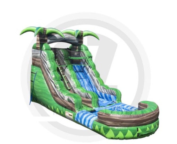 Congo Rainforest Water Slide with Slip & Slide