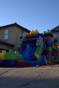 Blox Playland BounceHouse and Slide Combined, Wet or Dry