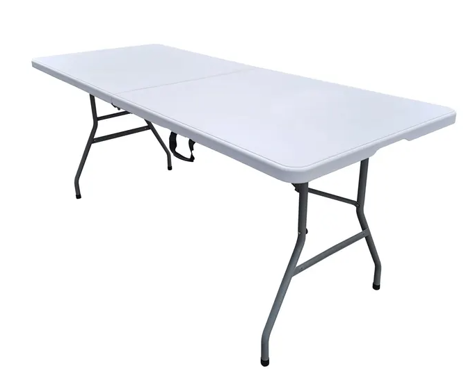 tables and chairs rental white 6 foot table